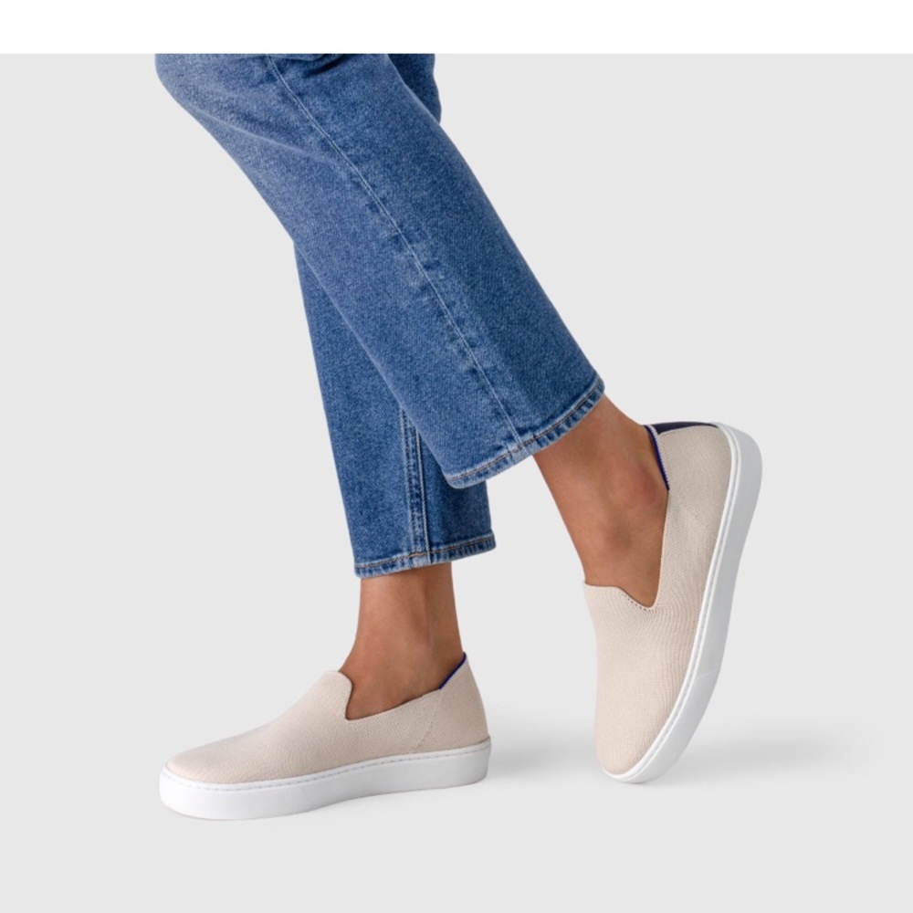 Rothys Sneaker in color “Sand”